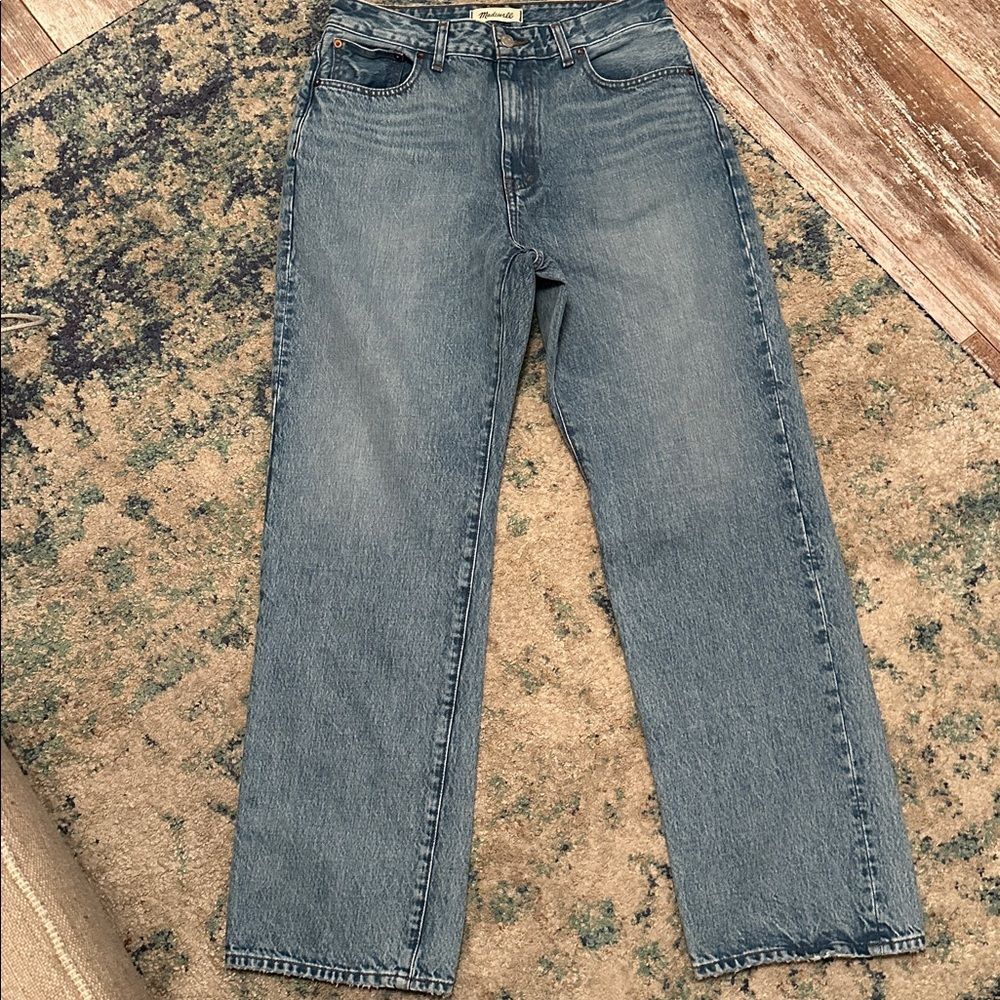 NWOT Madewell 90s Straight Jean Curvy - Picture 6 of 8